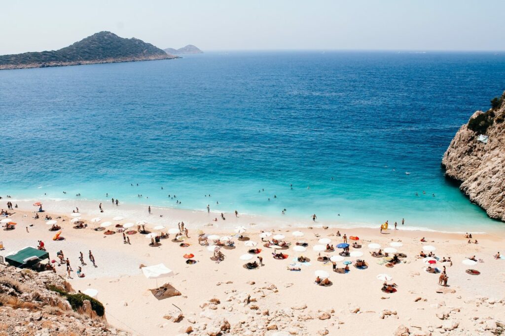 Praia em Antália