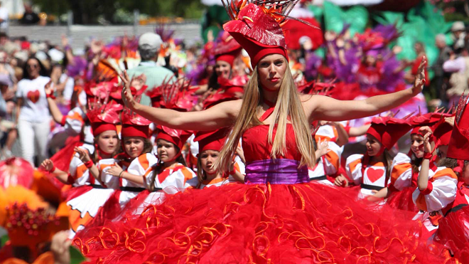 festa da flor, madeira