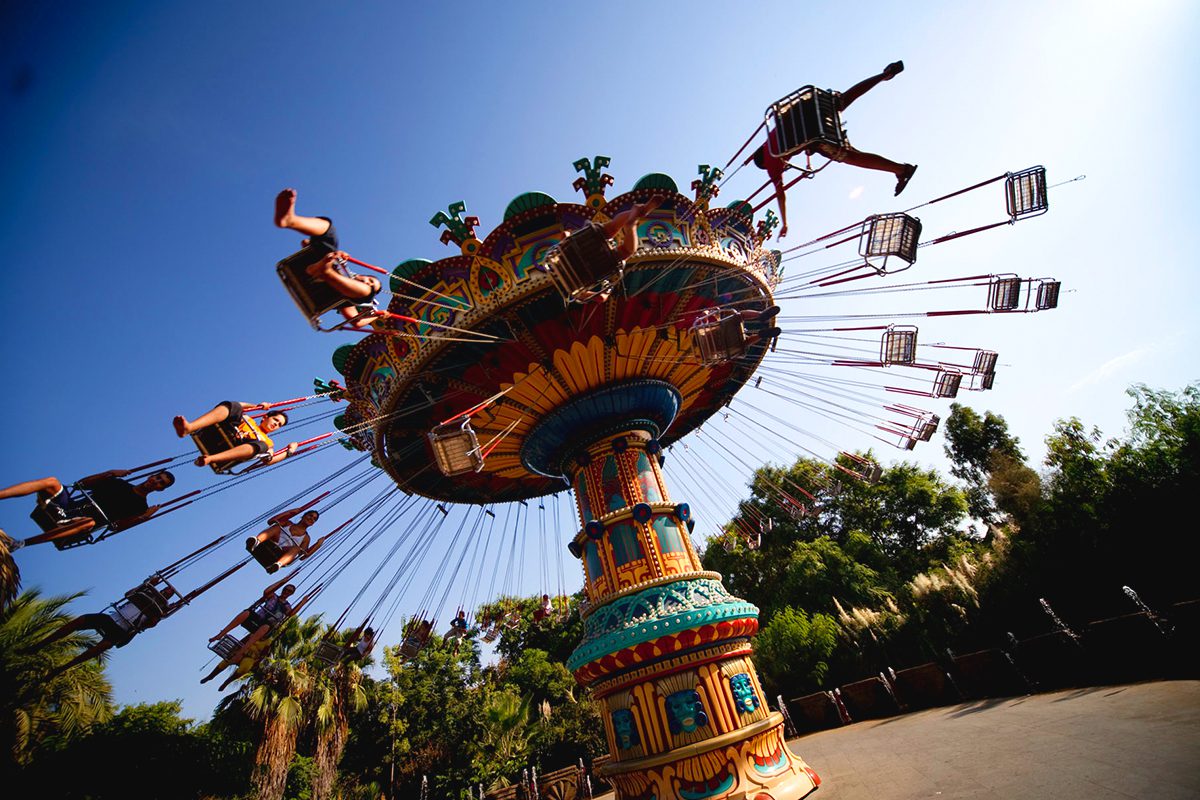 Parques temáticos para toda a família: Isla Mágica