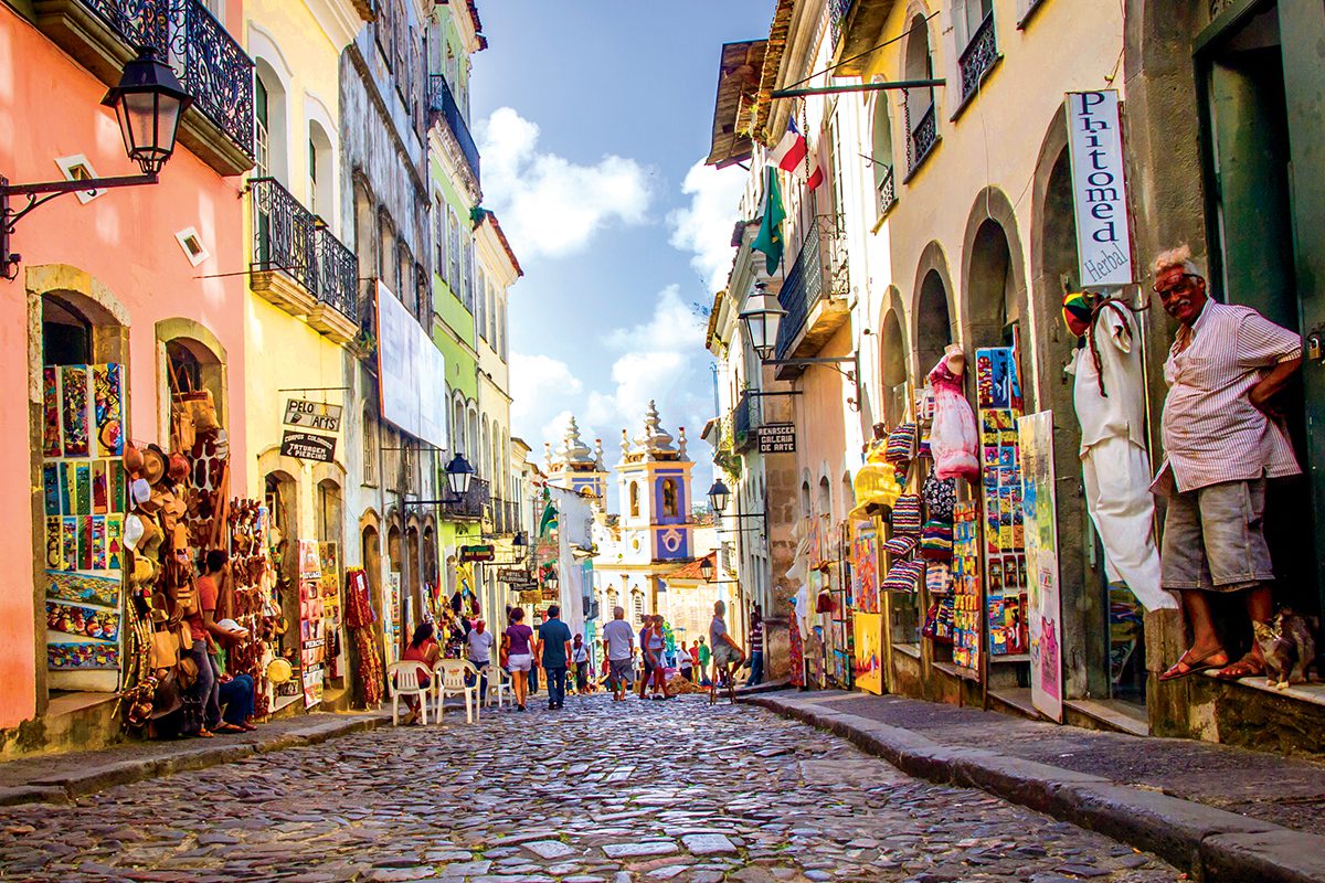 Salvador é a capital do estado da Bahia