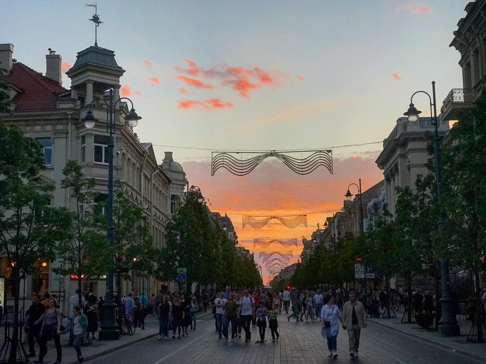 Vilnius. Lituânia.