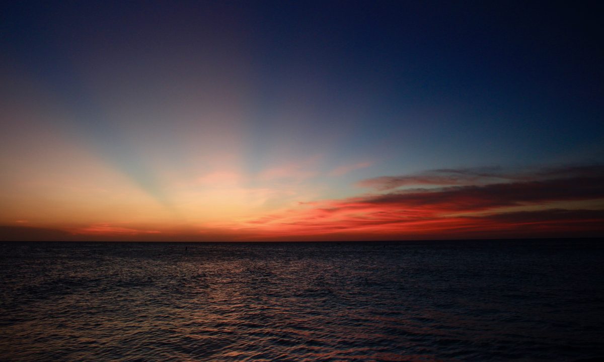aruba pôr-do-sol