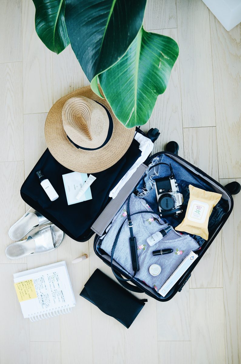 organizar a mala de viagem