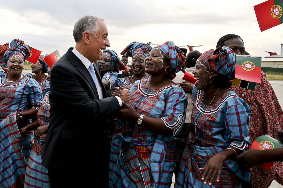 marcelo rebelo de sousa em são tomé e príncipe