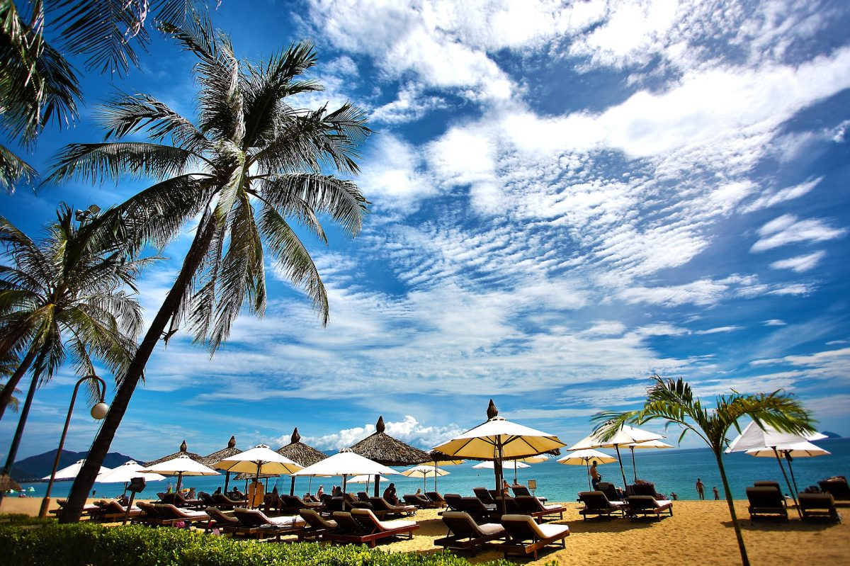 férias na praia