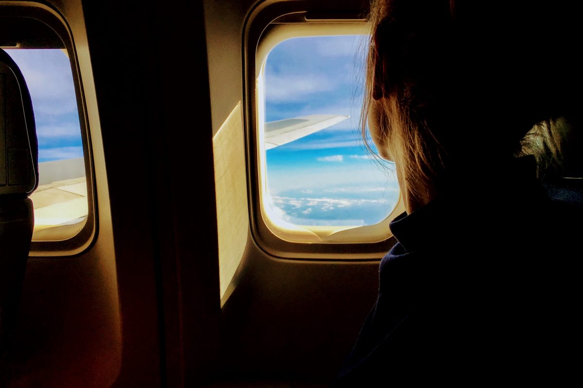 fobia de voar num avião