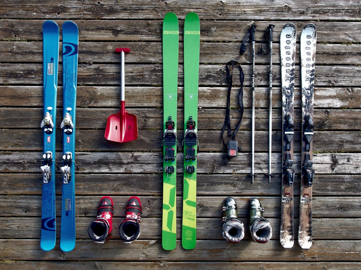 equipamento para a neve