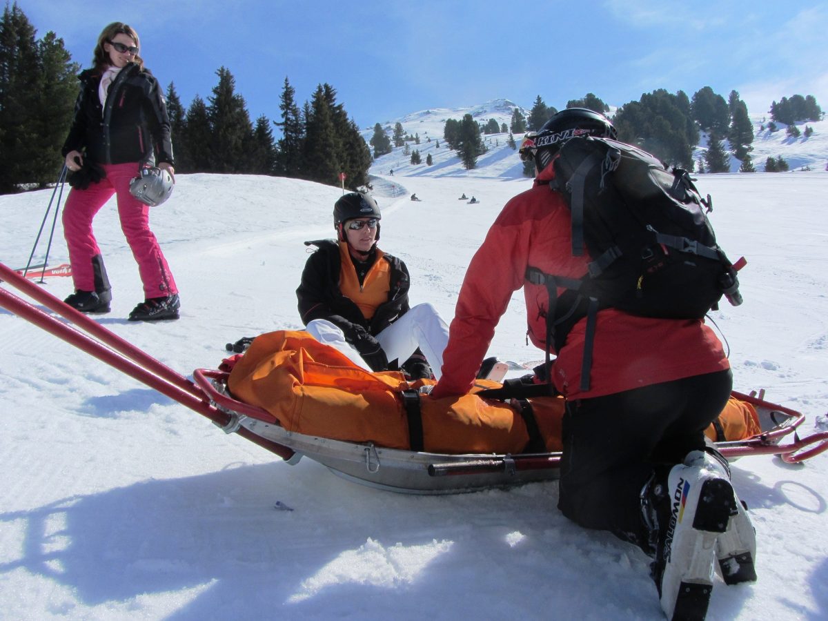 esqui ou snowboard, faça em segurança