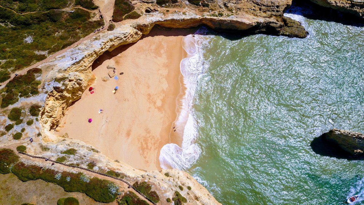 praias únicas algarve