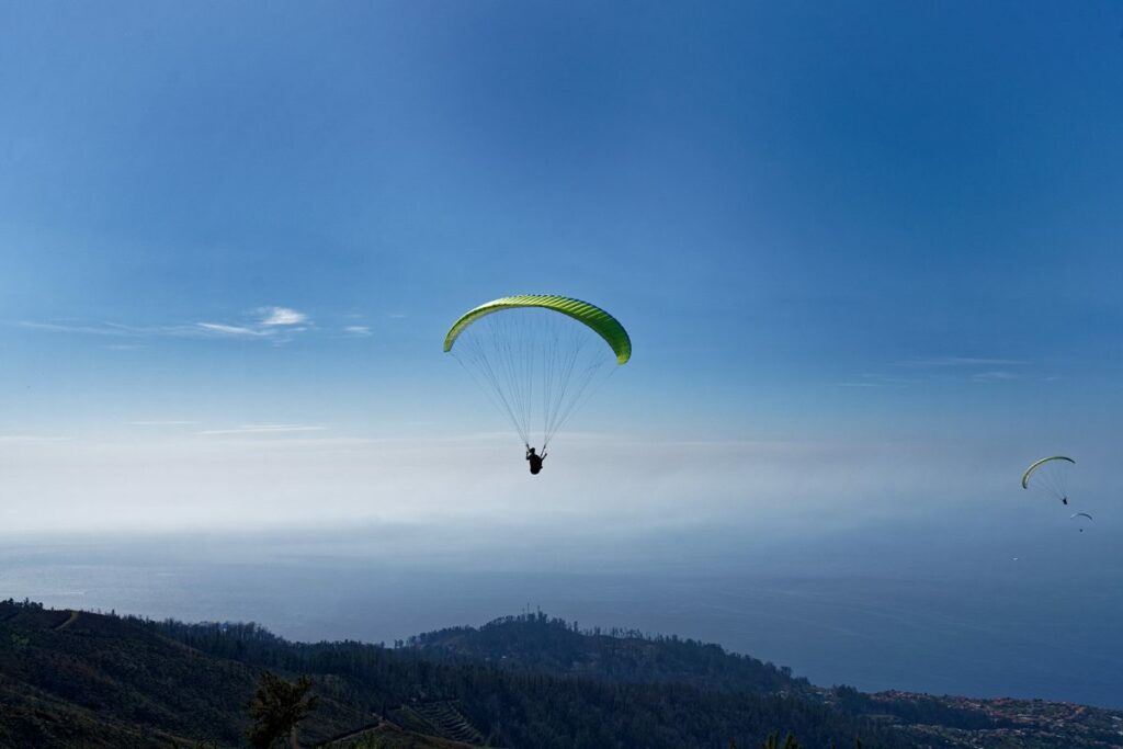 andar de parapente