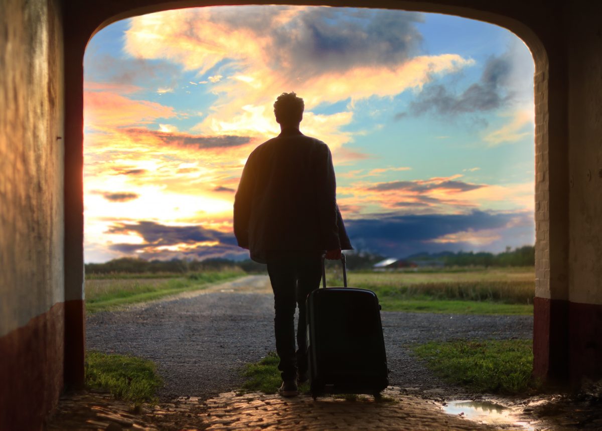 escolher a mala de viagem
