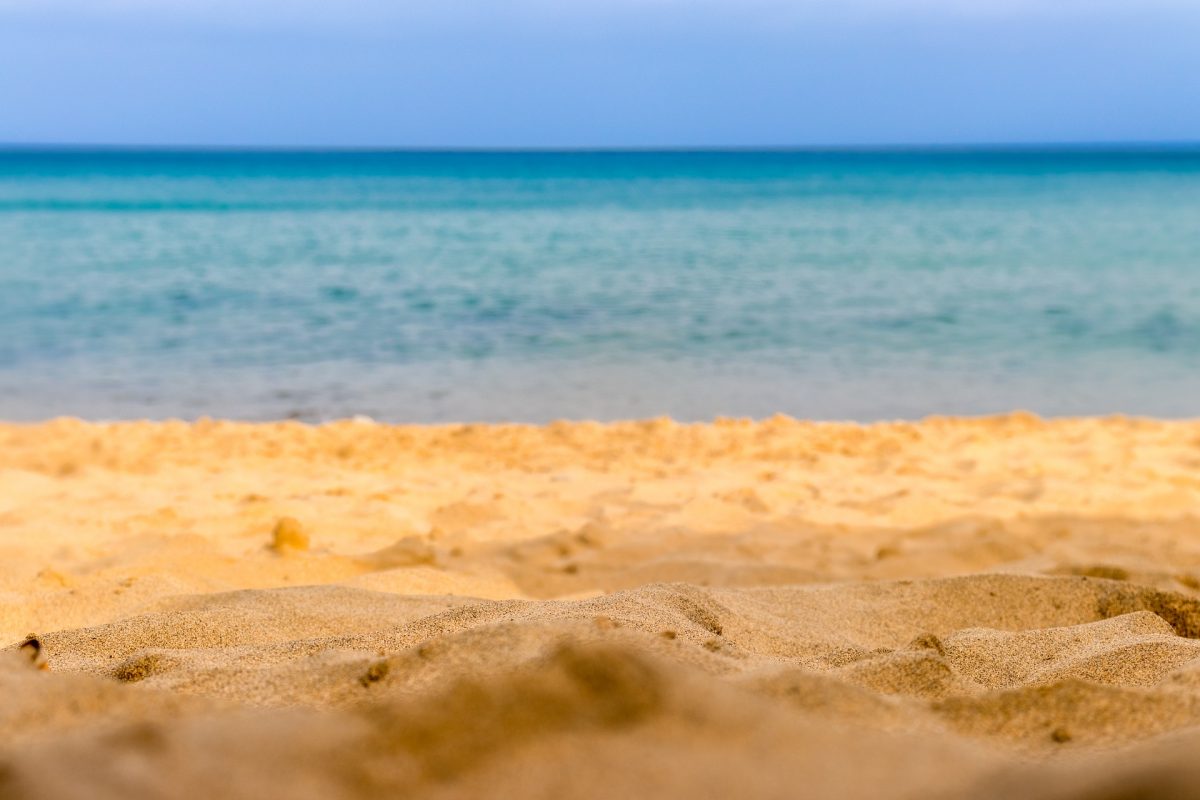 praia em porto santo