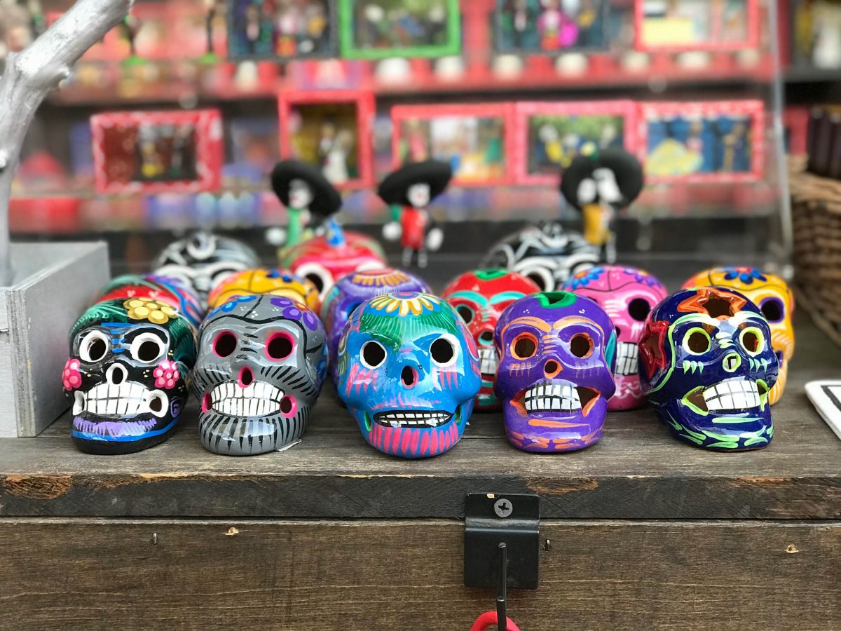 caveiras pintadas