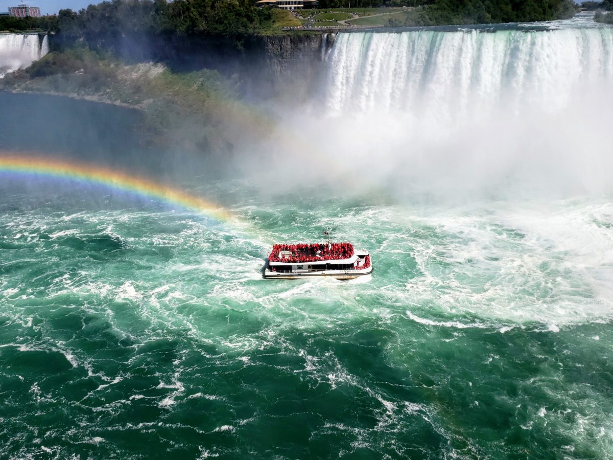 Partiria à aventura, rumo às Cataratas do Niágara?