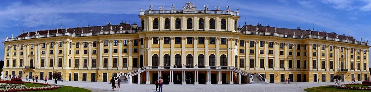 Mercado de Páscoa no Palácio Schönbrunn