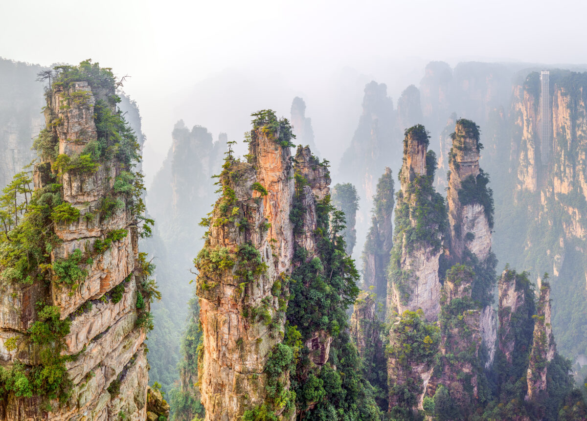 Parque Nacional de Zhangjiajie, China