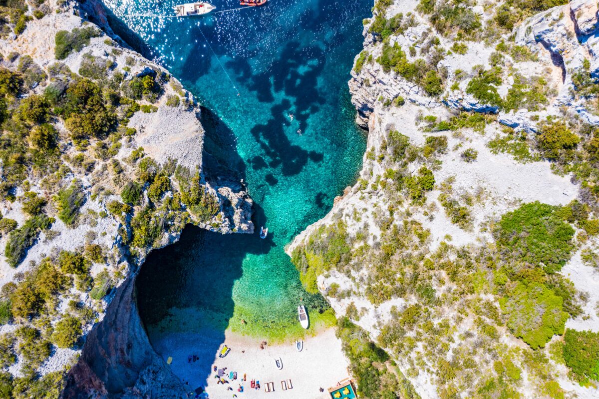 Praia Stiniva, Ilha Vis