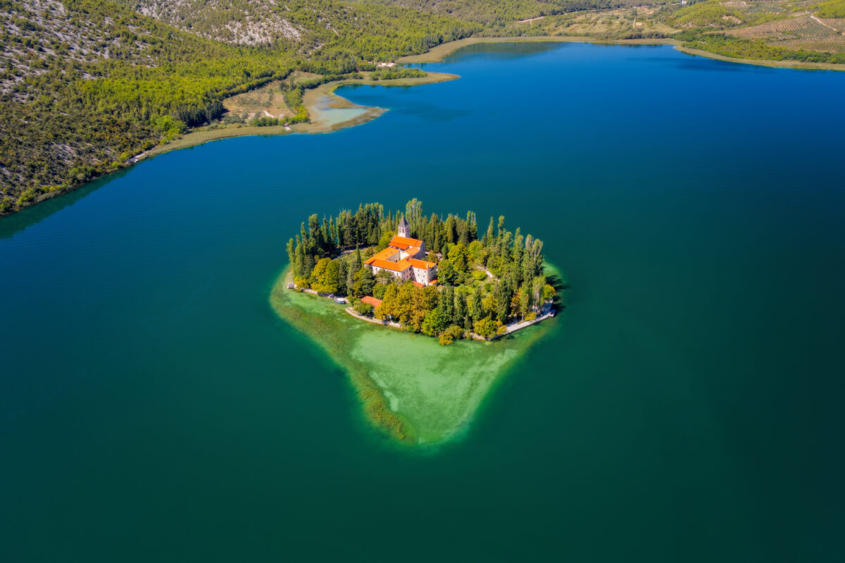 Mosteiro Visovac, Krka