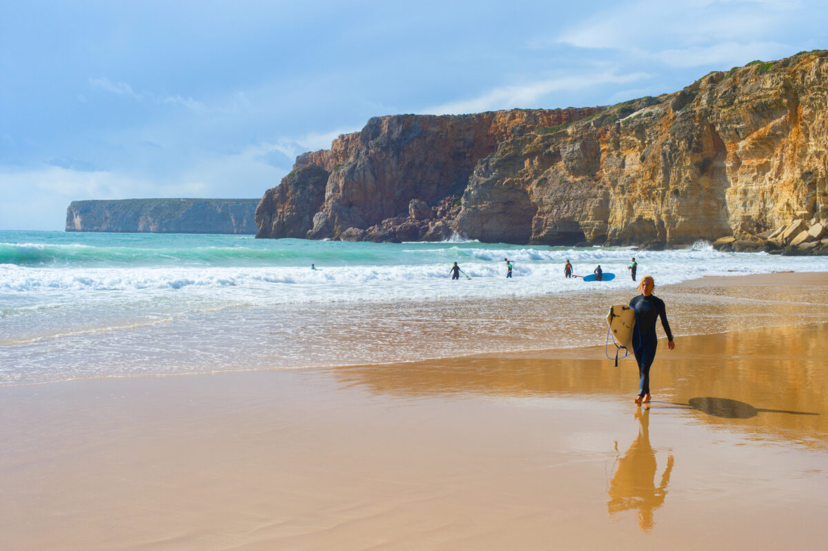 surf nas praias portuguesas