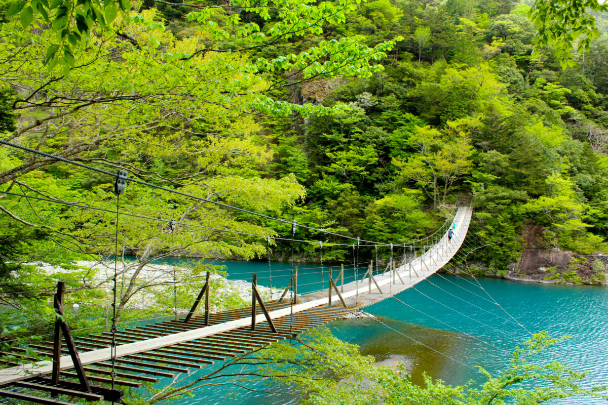Ponte Suspensa Yume no Tsuribashi (Japão)