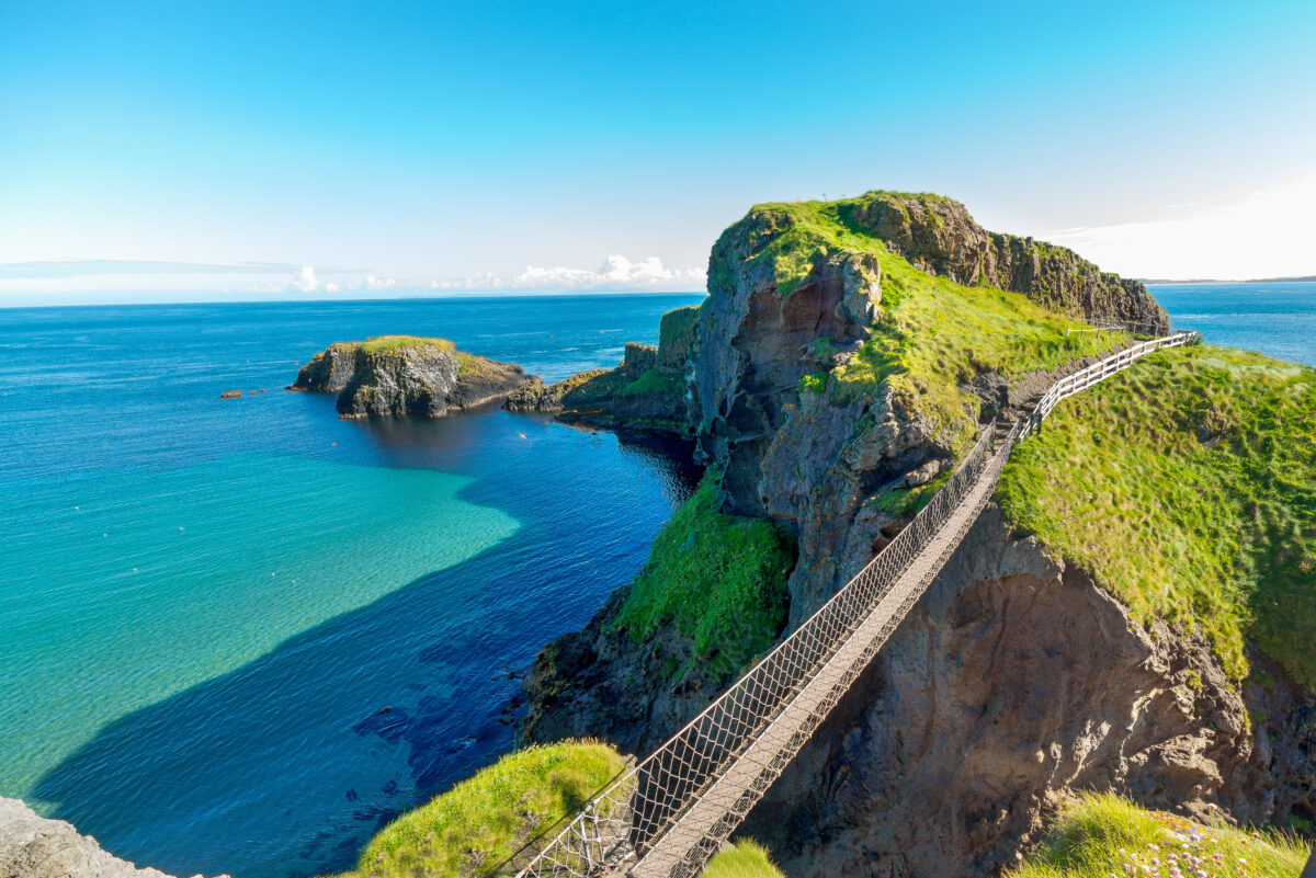 Ponte de corda Carrick-a-Rede (Irlanda do Norte)