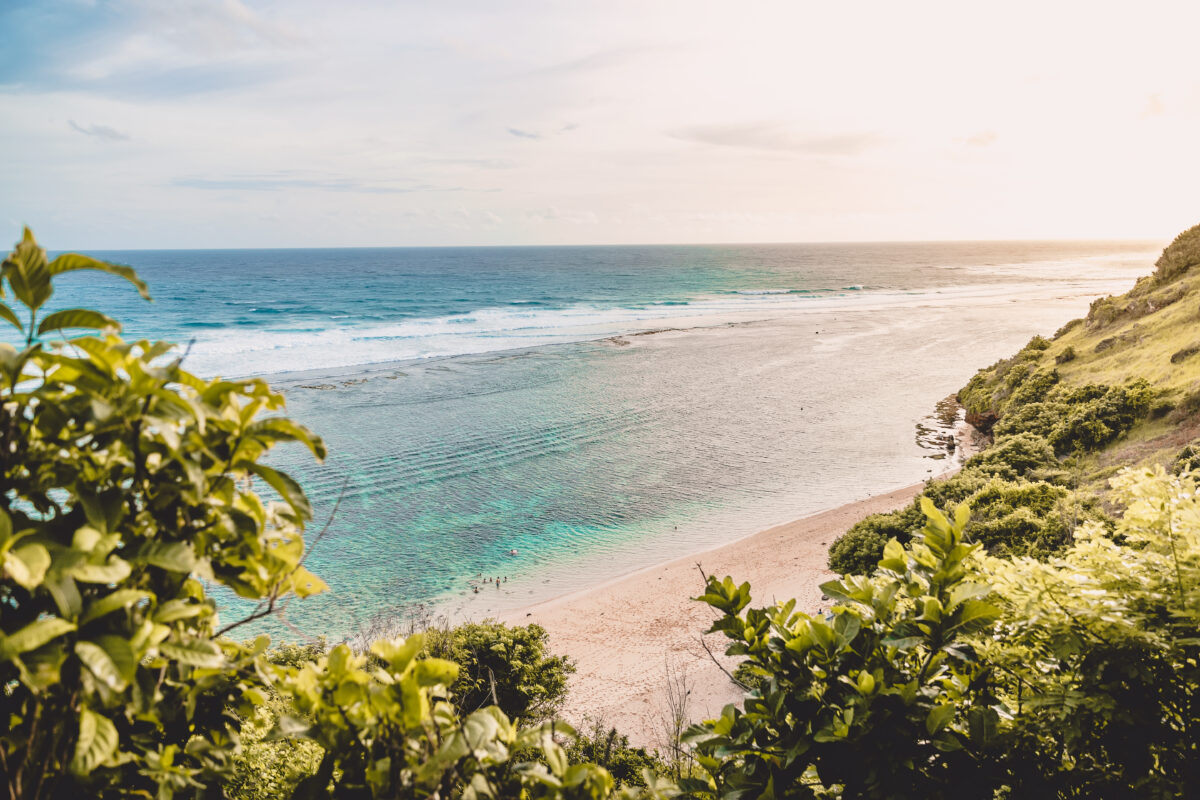 praias de água quente: bali