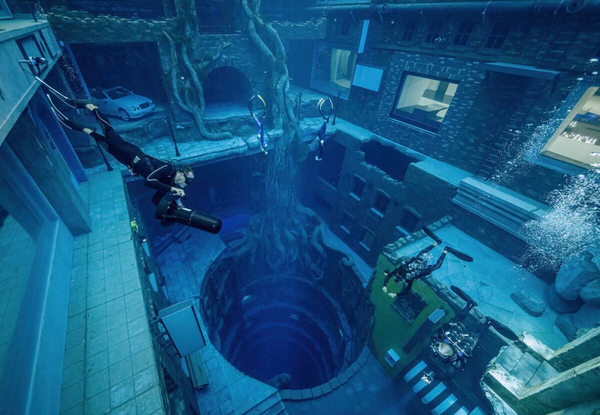 A piscina mais profunda do Mundo