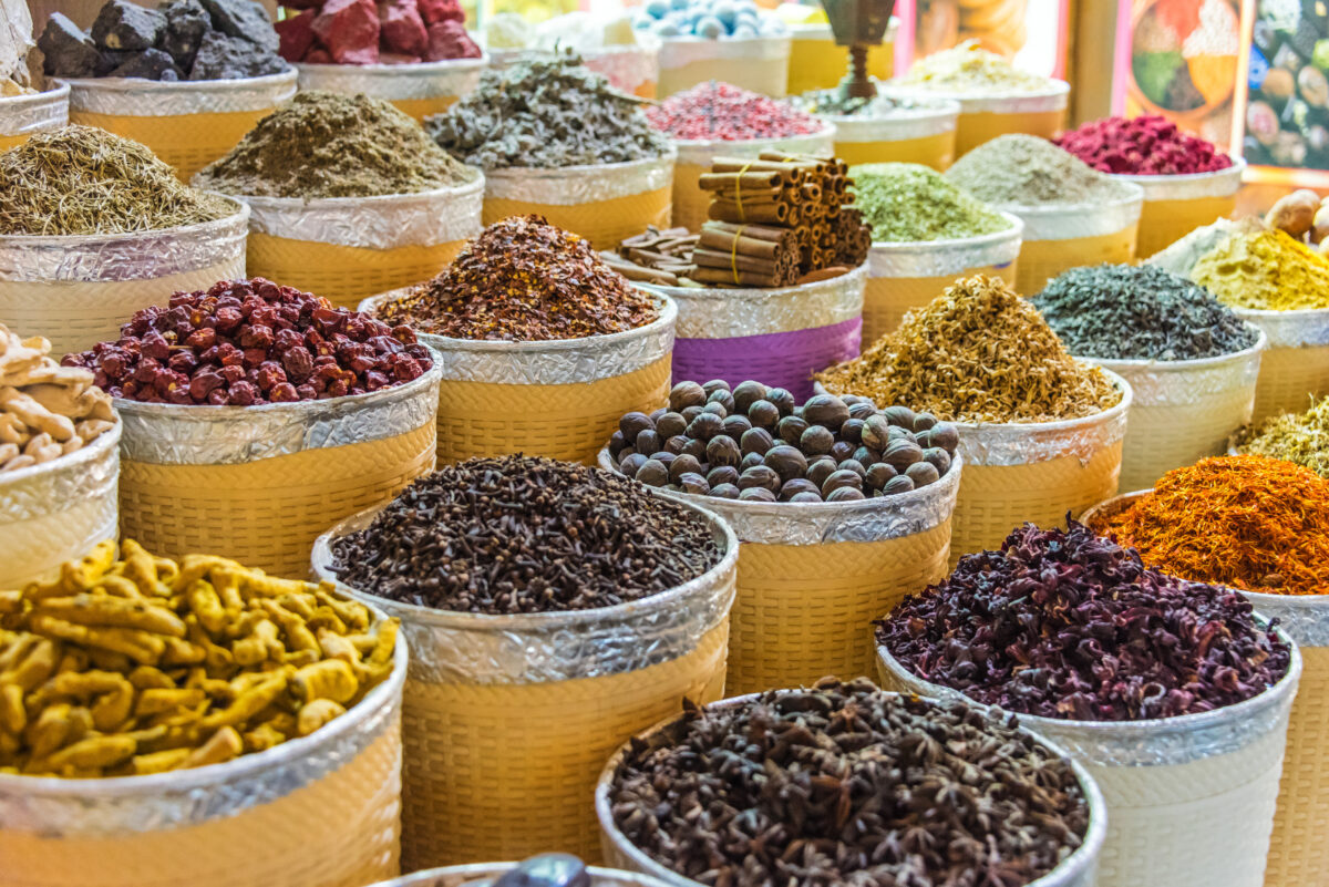 Souk de especiarias