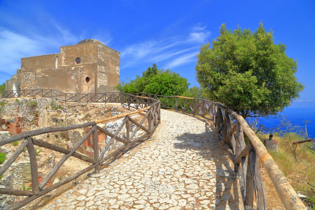 herança romana em Capri