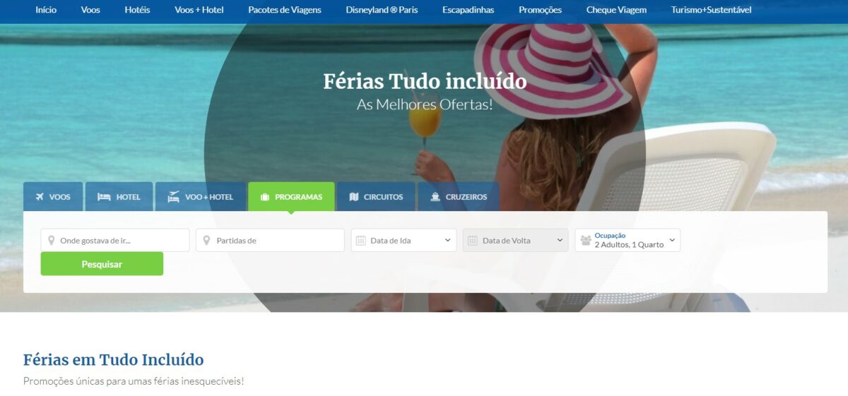 top atlântico férias tudo incluído
