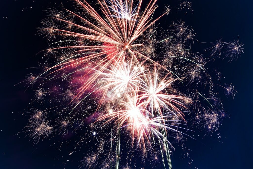 fogo de artifício