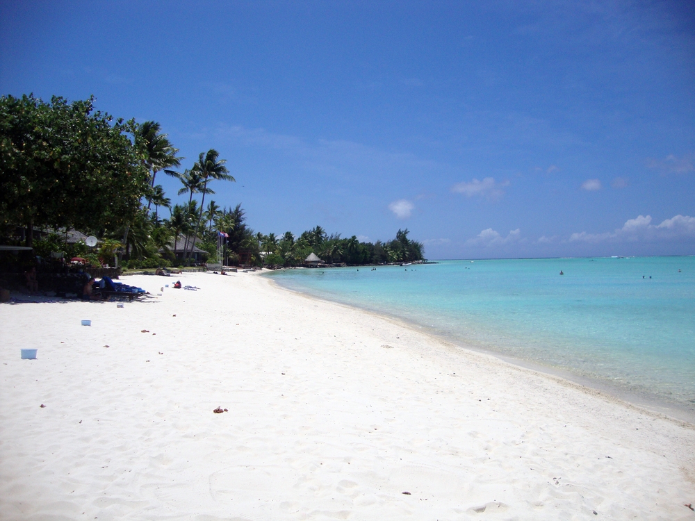 praia Matira, bora bora, polinésia francesa