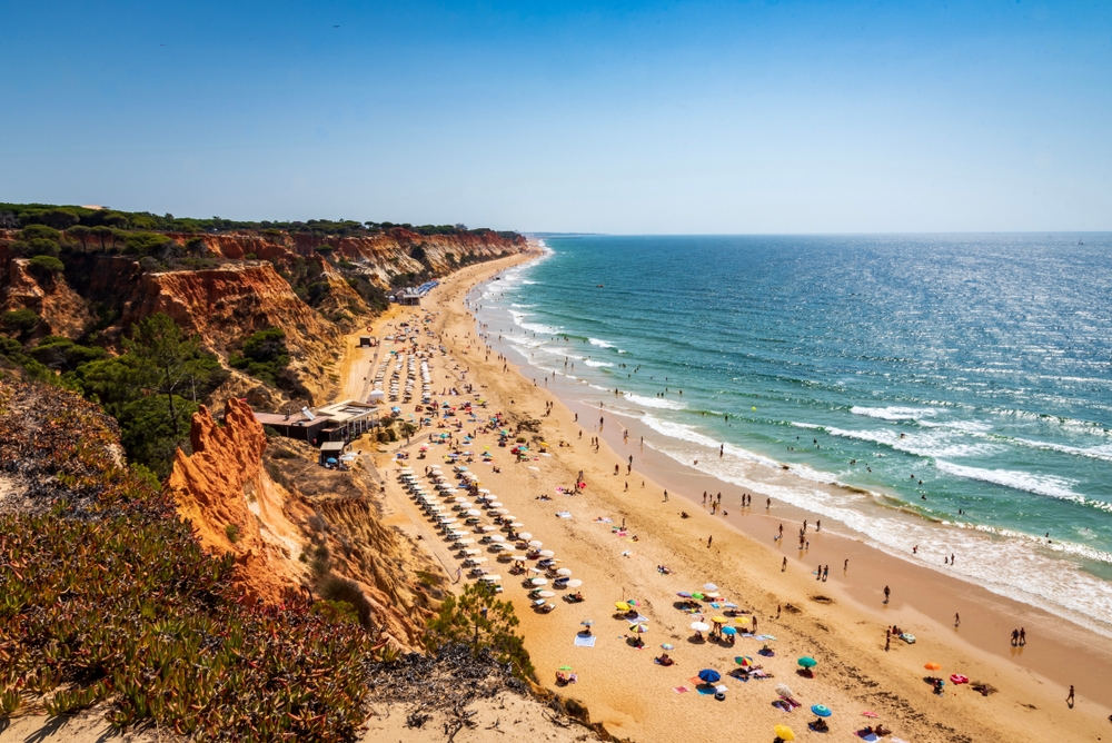 Praia da Falésia, Albufeira, Algarve, Portugal