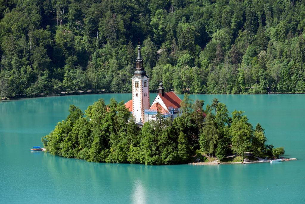 Lago Bled, Eslovénia, Locais que parecem saídos de um livro