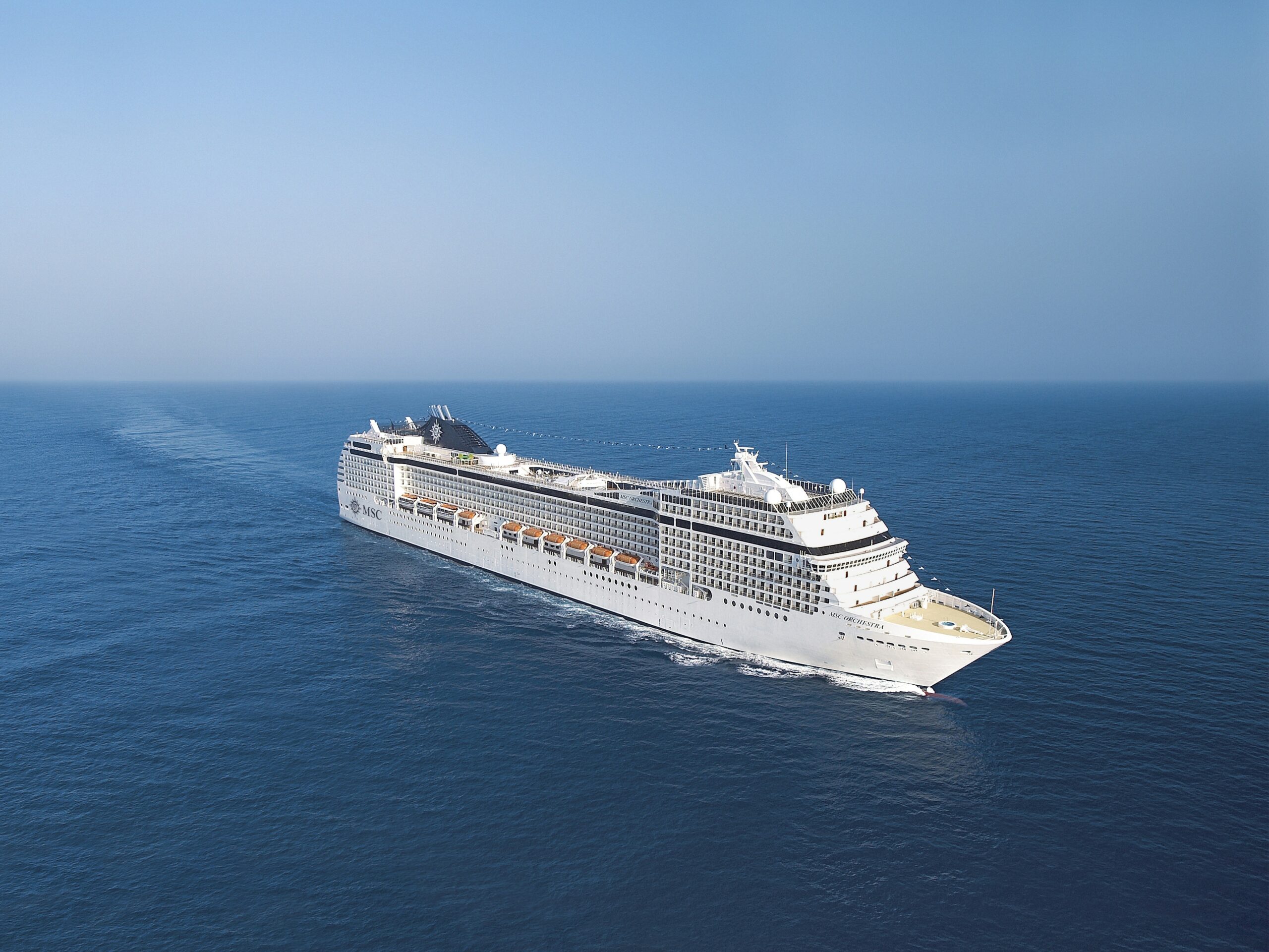 campanha da top atlântico de descontos em cruzeiros, navio msc orchesta