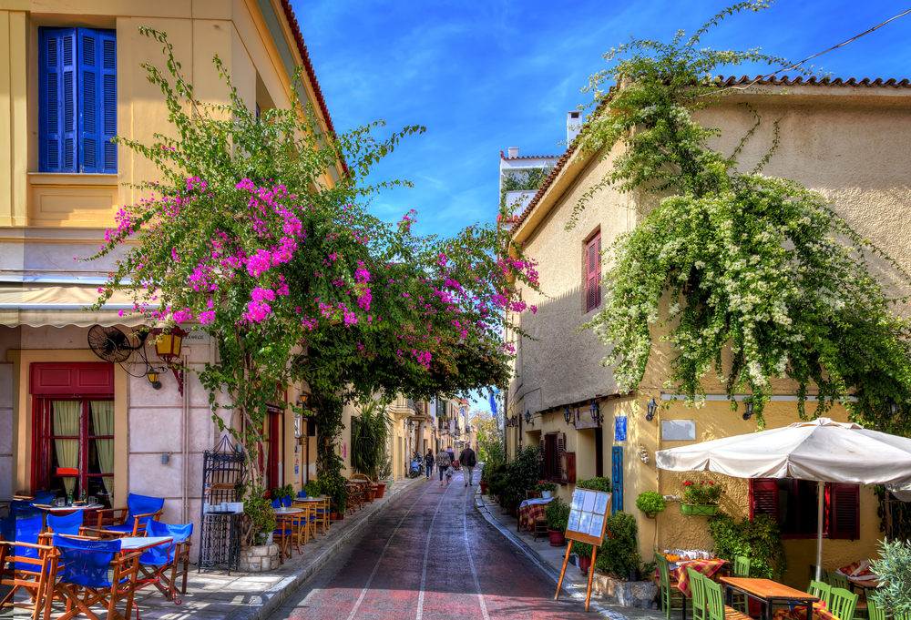 Bairro Plaka, Atenas, Grécia