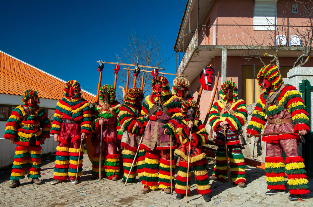 caretos de podence, portugal