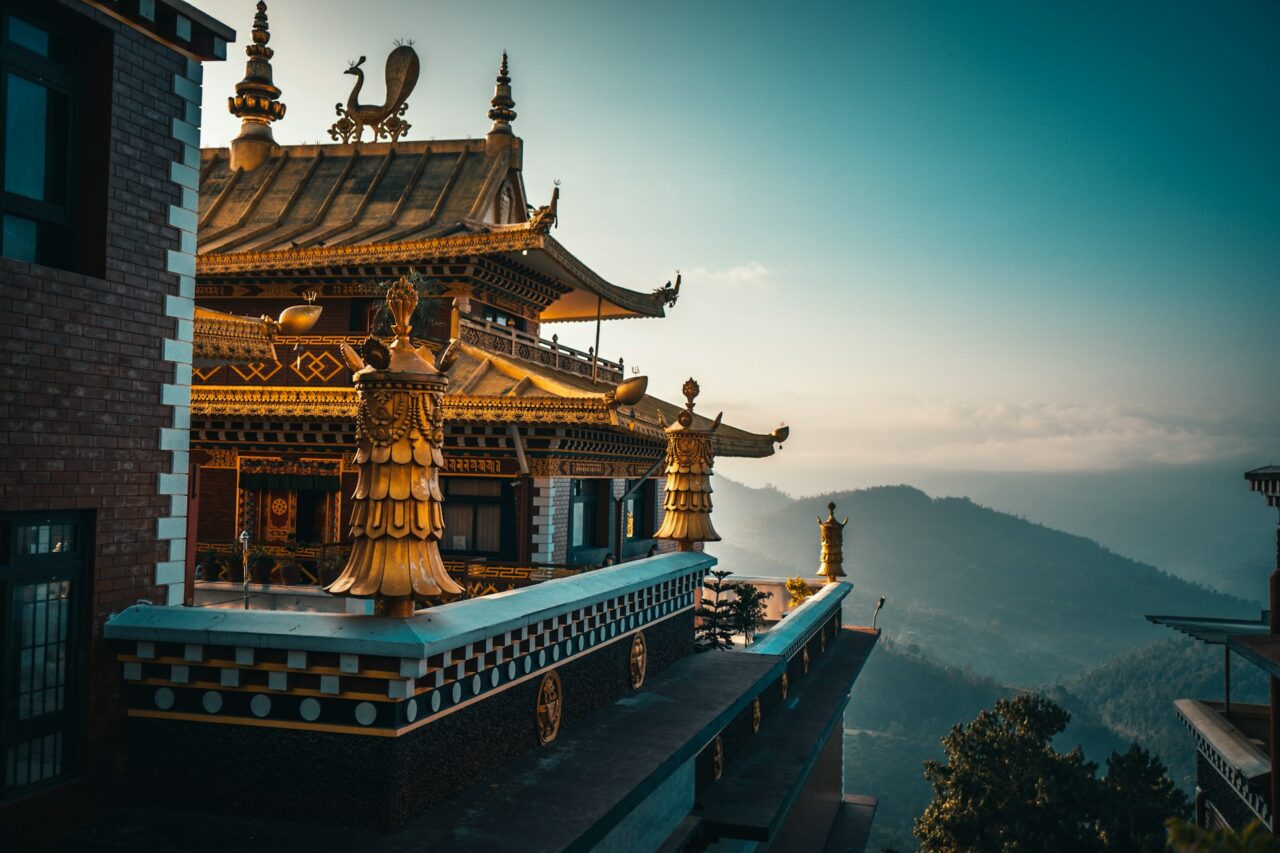 templo na ásia
