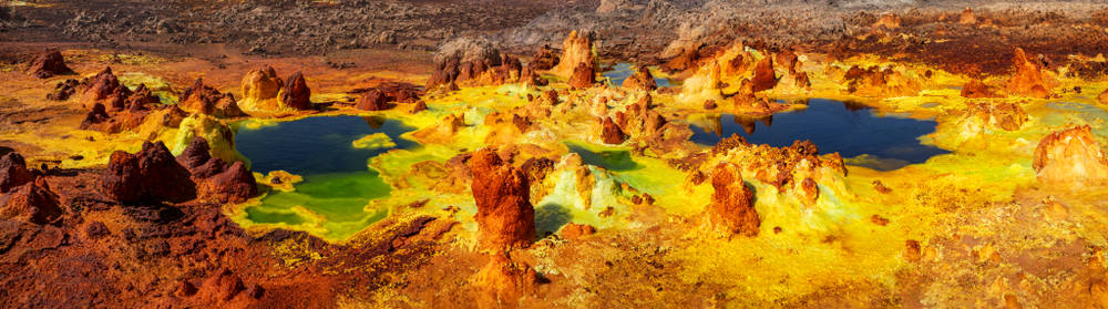 Dallol Volcano, Etiópia, 12 lugares no mundo tão incríveis que parecem mentira