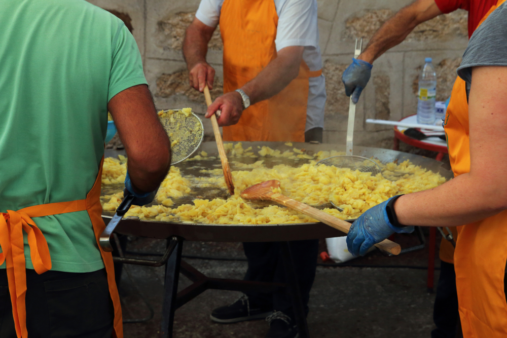 A maior omelete do mundo, França