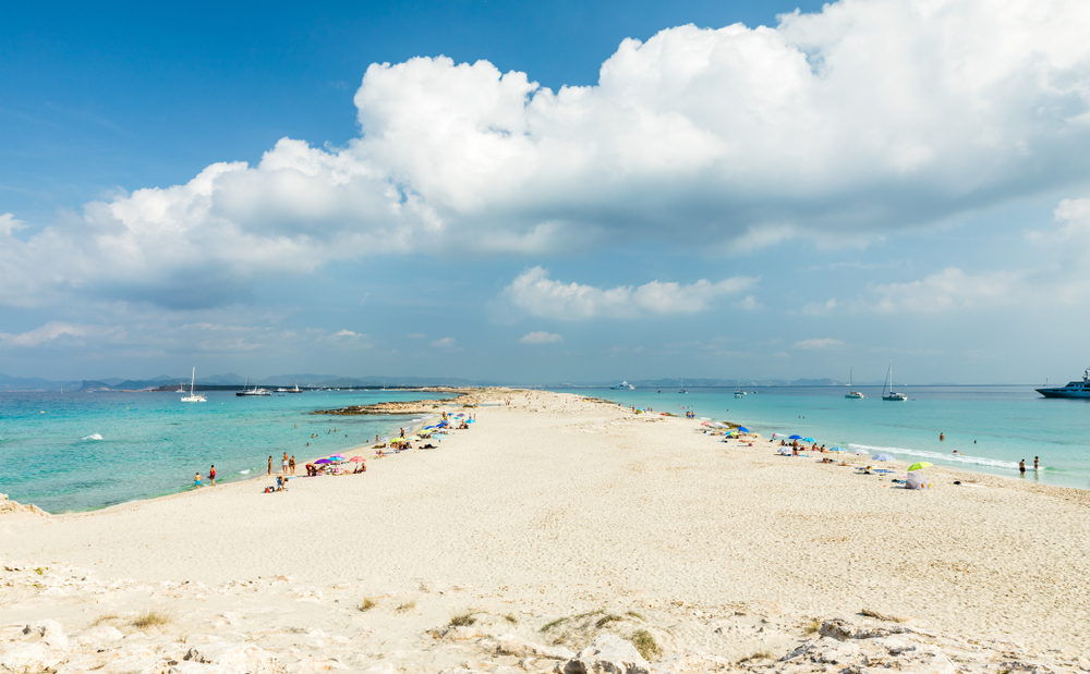 Platja de Ses Illetes, Formentera, Ilhas Baleares, Espanha