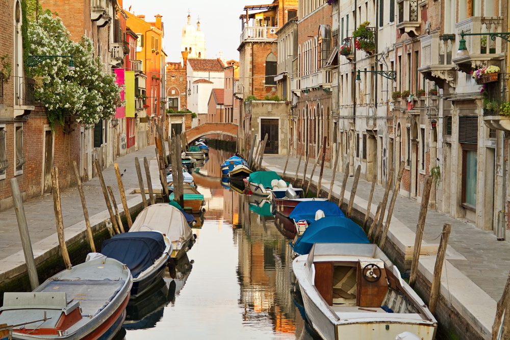 Bairro Dorsoduro, Veneza, Itália 