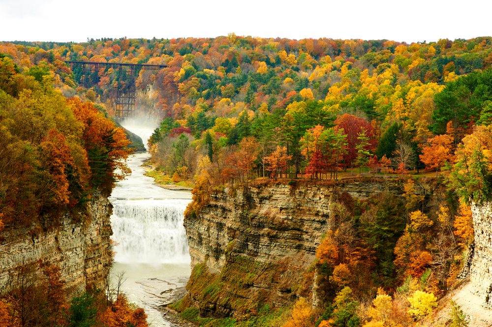Parque Letchworth / Foto de haveseen / Shutterstock