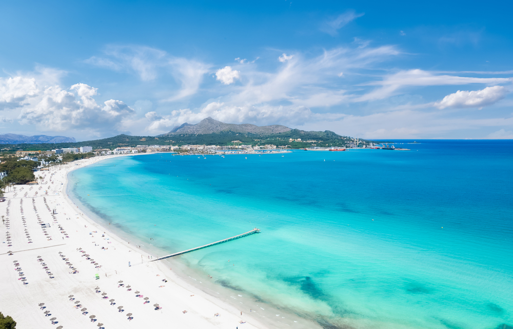 Platja de Alcudia, Alcudia, Maiorca, melhores Praias das Ilhas Baleares