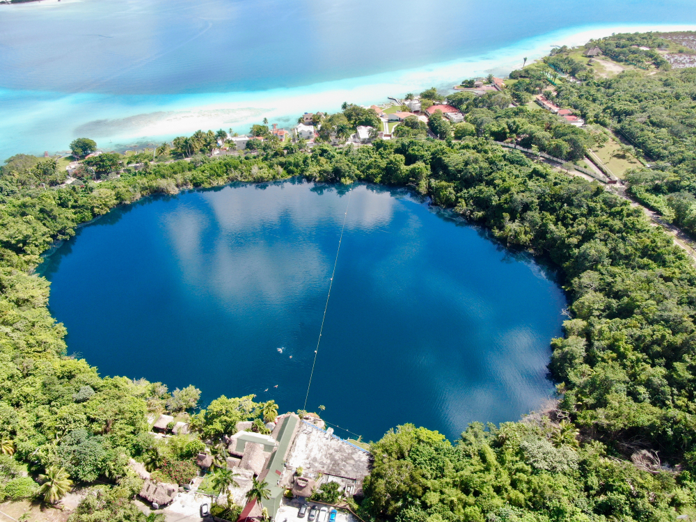 cenote azul, méxico