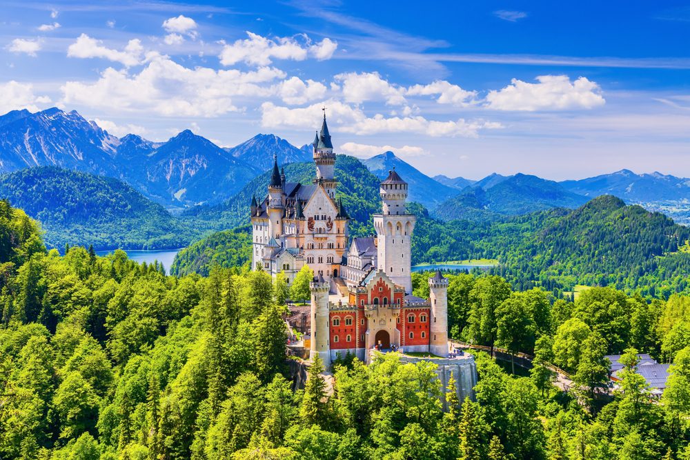 Castelo de Neuschwanstein, Alemanha, Sítios que parecem saídos dos filmes da Disney