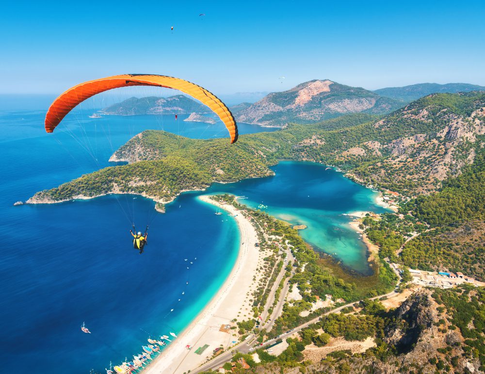 parapente, turquia