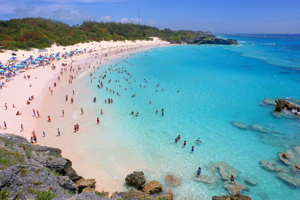 Horseshoe Bay Beach, Bermudas, praias cor-de-rosa mais bonitas do mundo