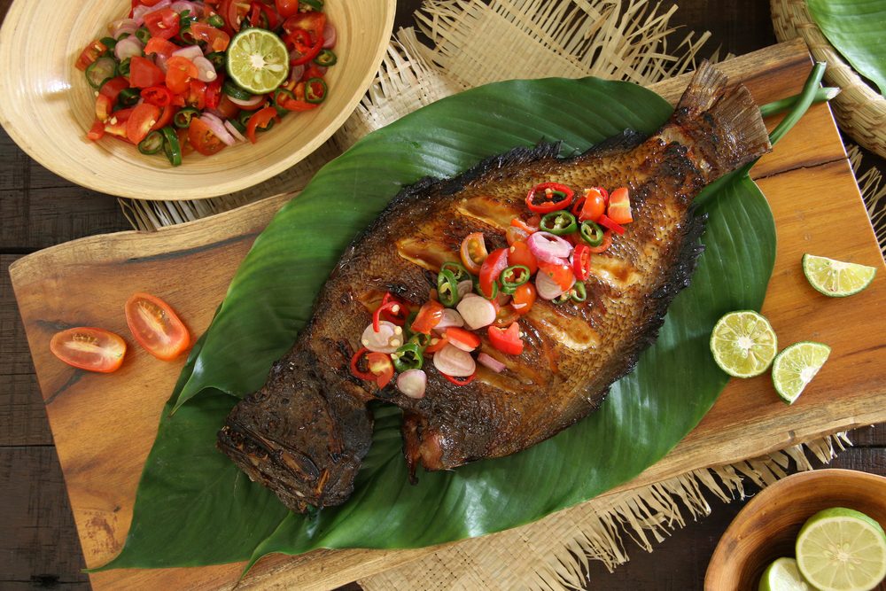 Ikan Bakar, Prato típico da Malásia