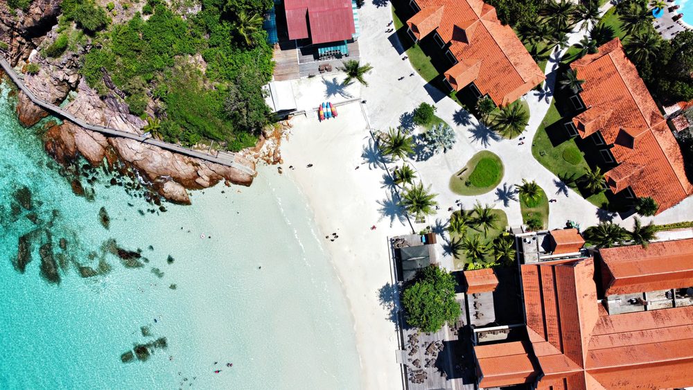 Resort em Redang, Ilhas Redang e as Ilhas Perhentian Malásia